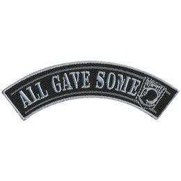 Hot Leathers All Gave Some 4” X 1” Top Rocker Patch