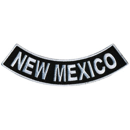 Hot Leathers New Mexico 4” X 1” Bottom Rocker Patch