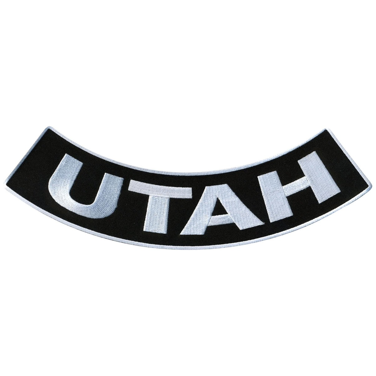 Hot Leathers Utah 12” X 3” Bottom Rocker Patch – Renegade Classics