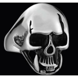 R150 Stainless Steel Cool Biker Skull Biker Ring Rings Renegade Classics