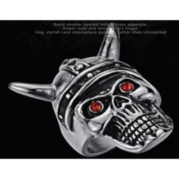 R168 Stainless Steel King Rider Biker Ring Rings Renegade Classics