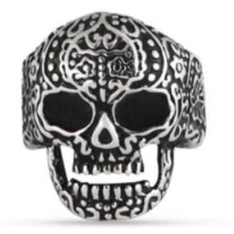 R174 Stainless Steel Sugar Cane Biker Ring Rings Renegade Classics