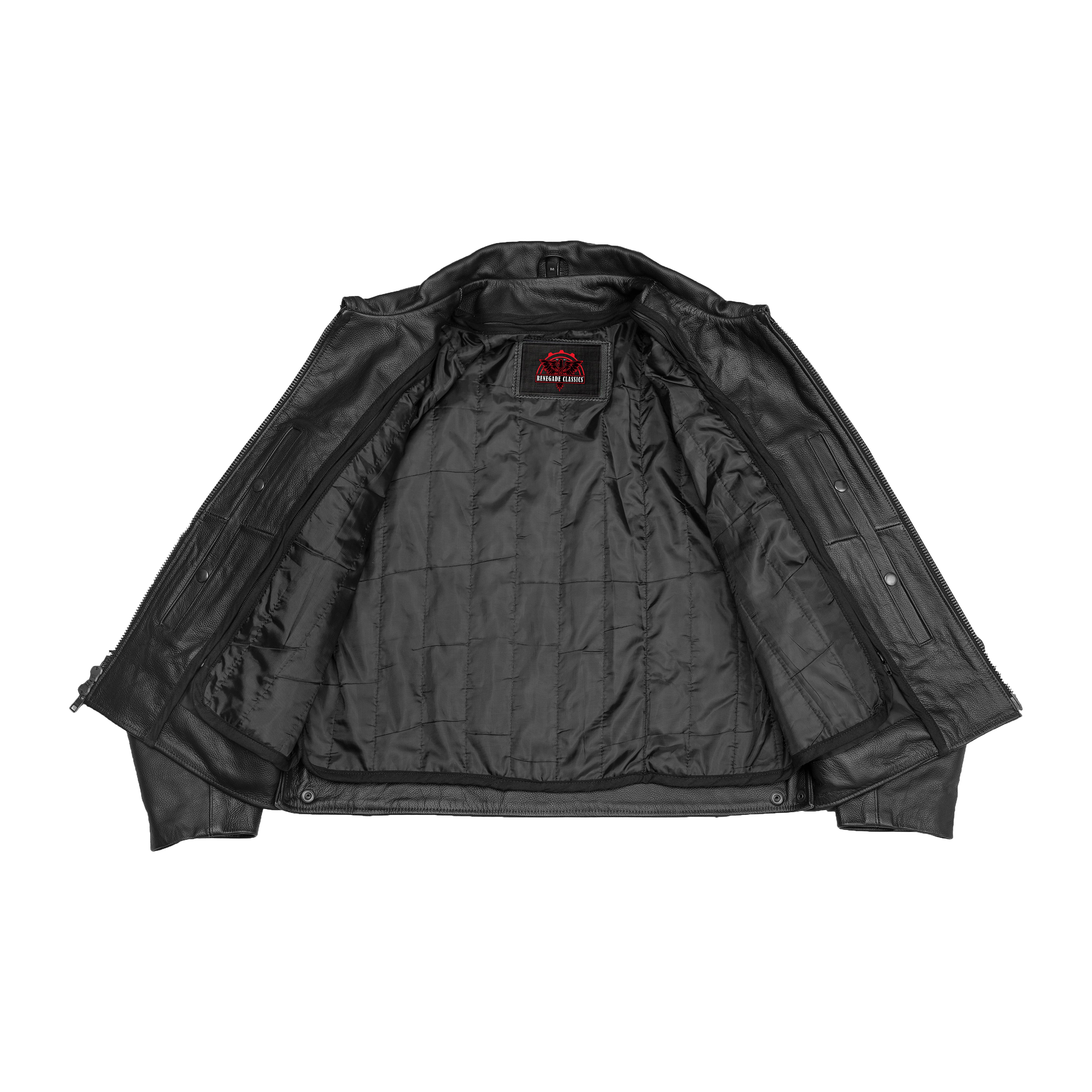 Dark Rebel™ Men’s Motorcycle Jacket