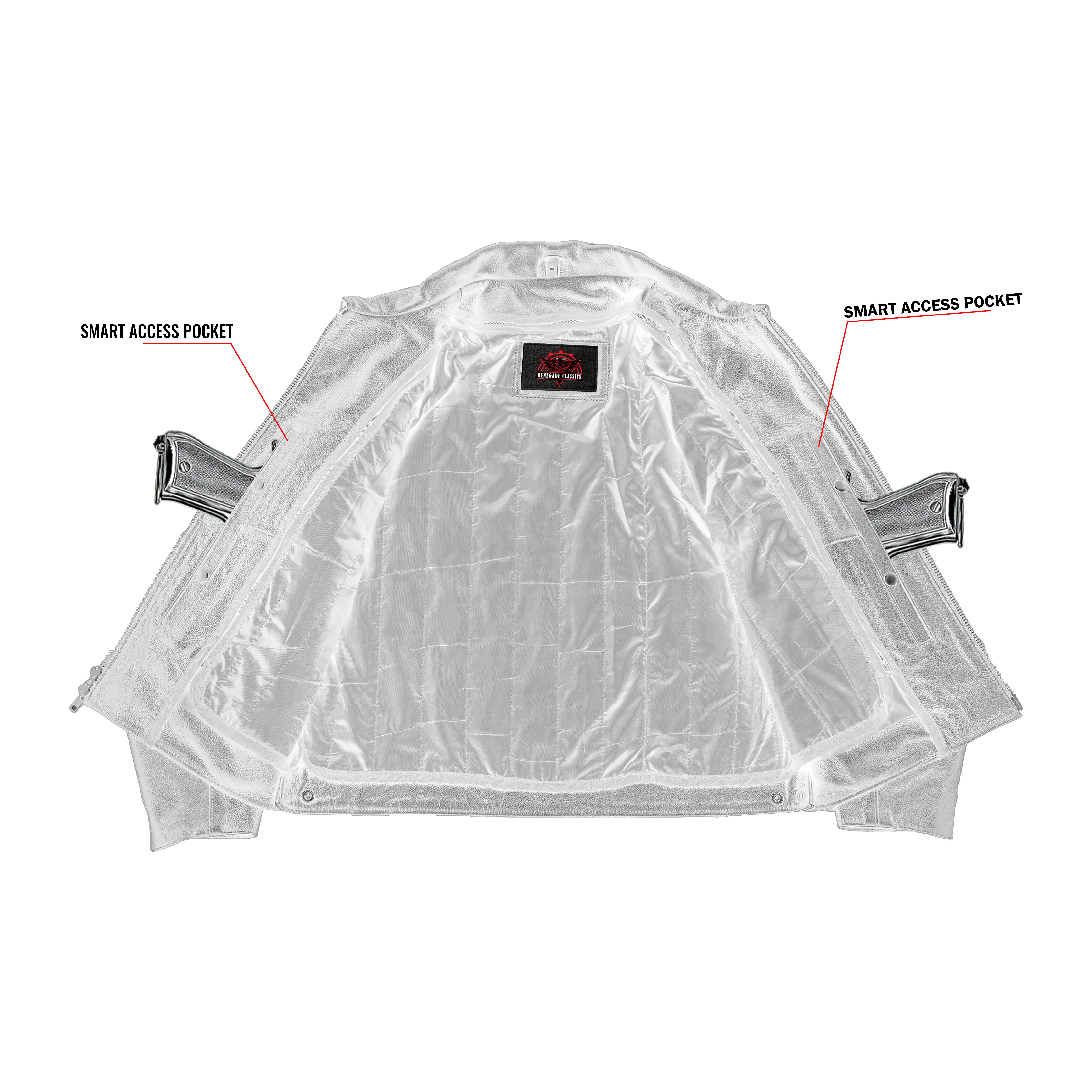 Dark Rebel Men’s Motorcycle Jacket