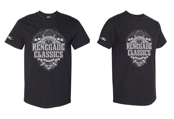 RC RENEGADE CLASSICS SHIELD Mens Motorcycle TSHIRT