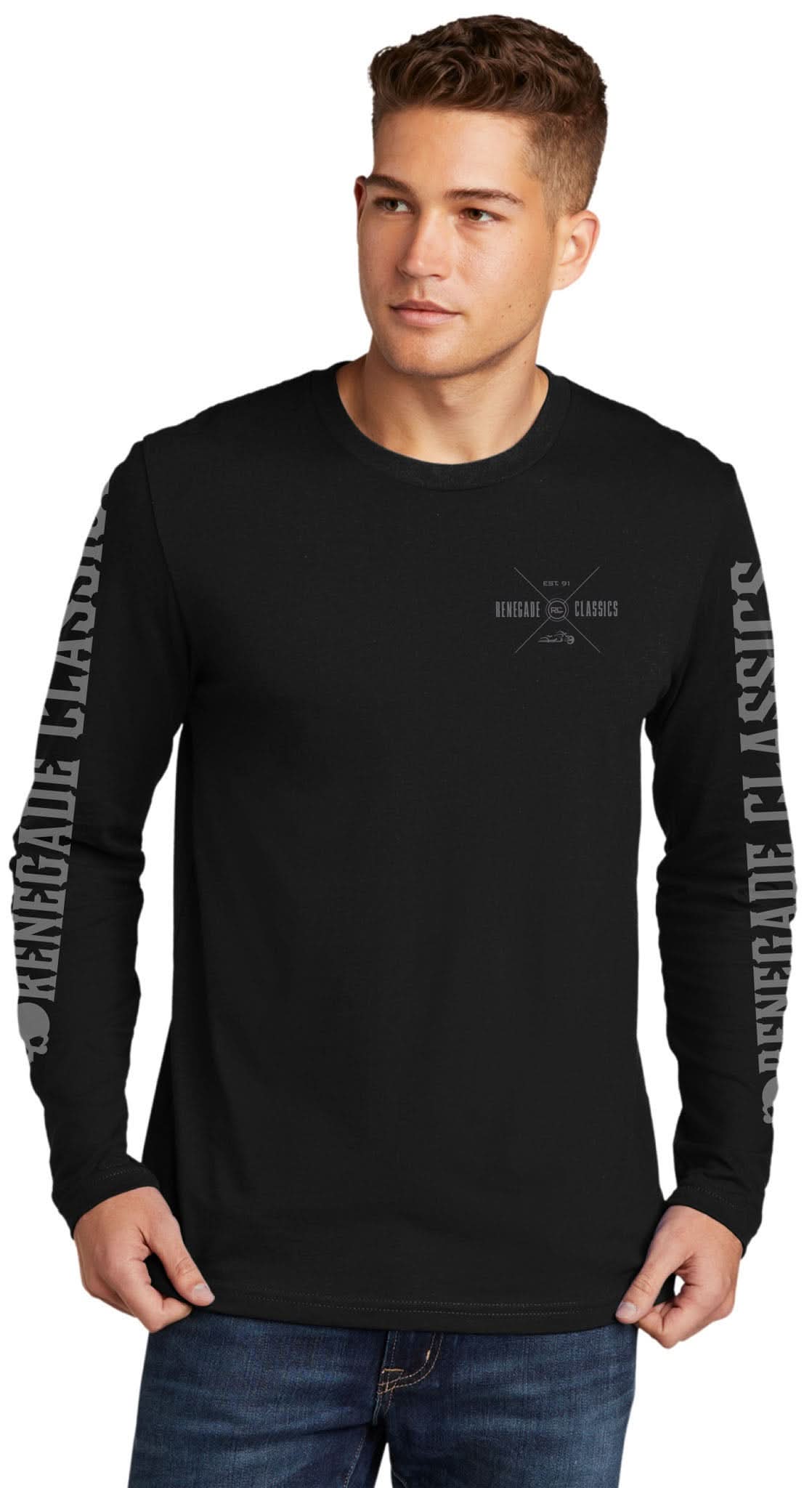 RC Handlebar Men's Long Sleeve Shirt Shirts & Tops Renegade Classics