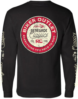 RC Retro Sign Men's Long Sleeve Shirt Shirts & Tops Renegade Classics