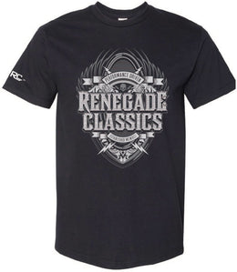 RC RENEGADE CLASSICS SHIELD Mens Motorcycle TSHIRT Men's Shirts Renegade Classics