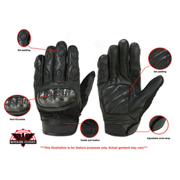 RaceTek   Men's motorcycle gloves