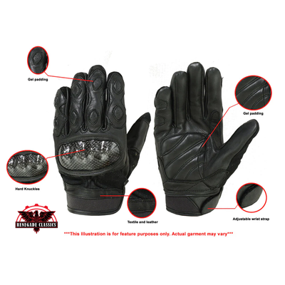 RaceTek   Men's motorcycle gloves