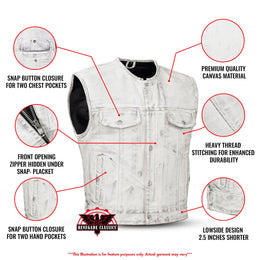 Blaze Scorcher Men's Canvas Vest