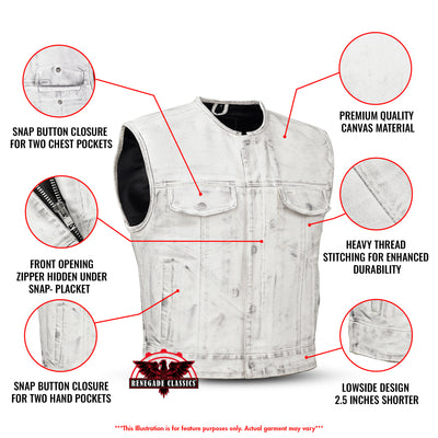 Blaze Scorcher Men's Canvas Vest