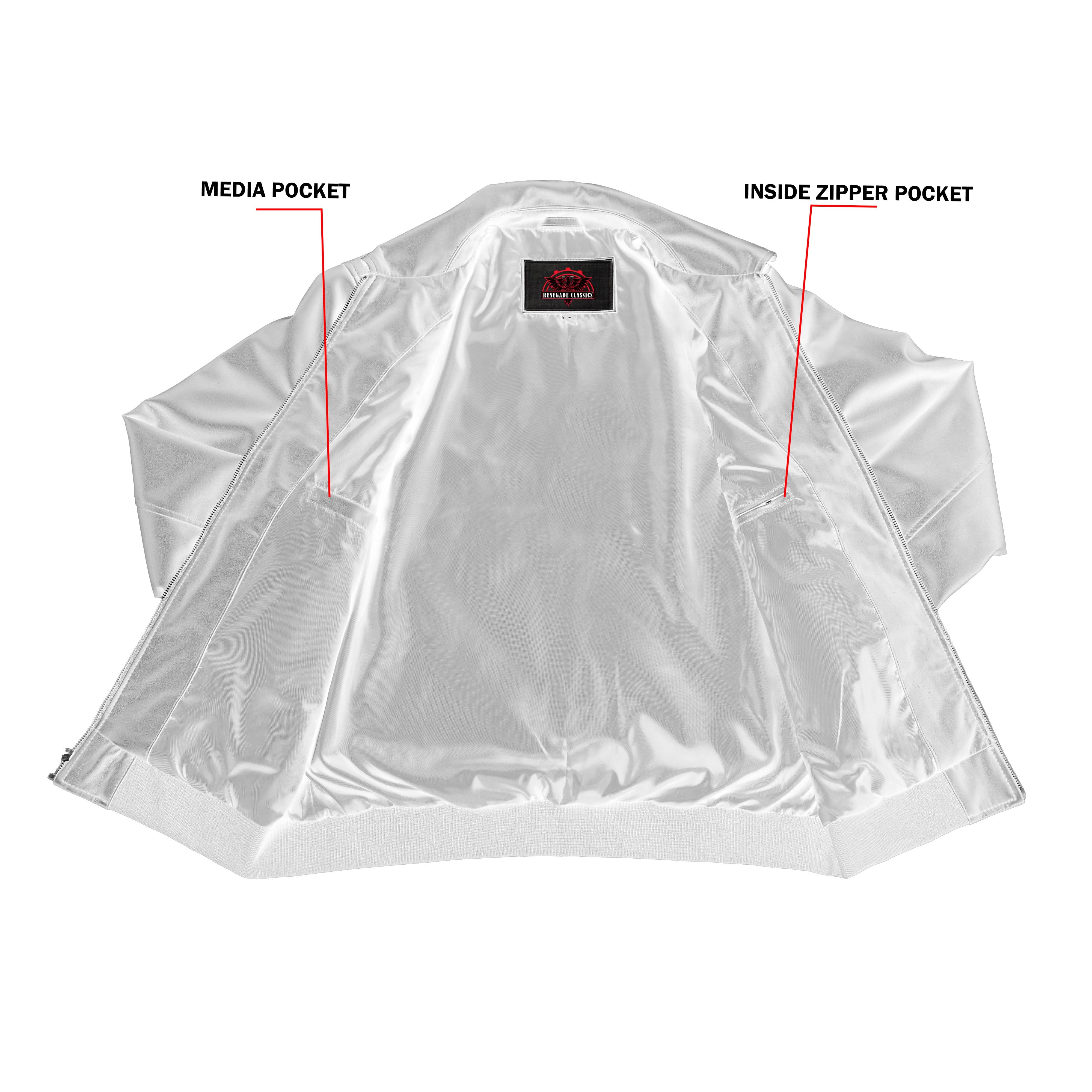 Midnight Forge Men’s Faux Leather Motorcycle Jacket