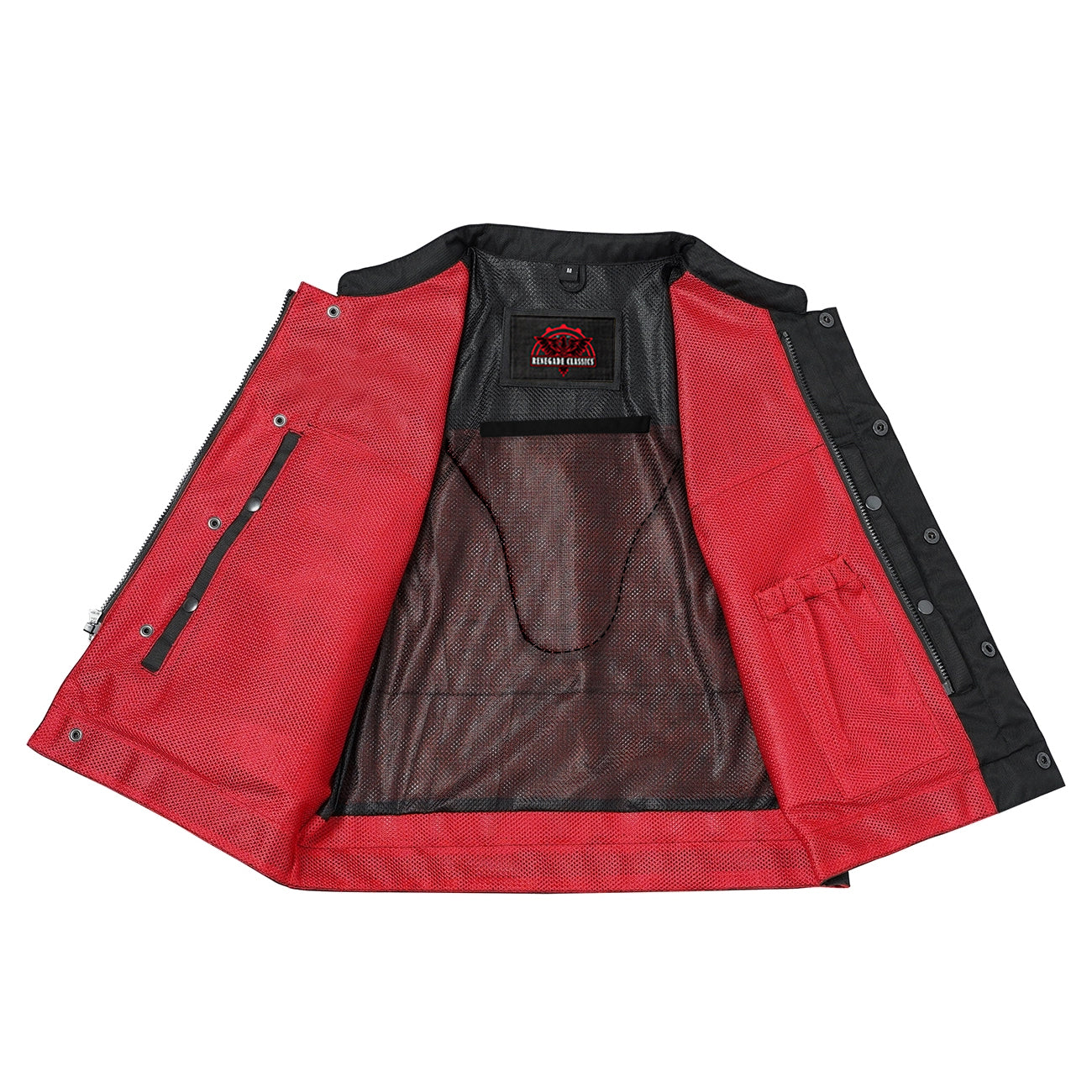 Blaze Men's Motorcycle Mesh Vest