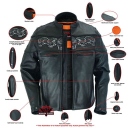Revenant Men's Black Scooter Jacket