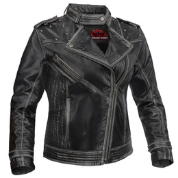 Mistress – Women’s Leather Motorcycle Jacket