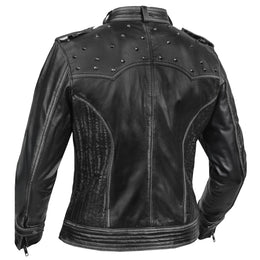 Mistress – Women’s Leather Motorcycle Jacket