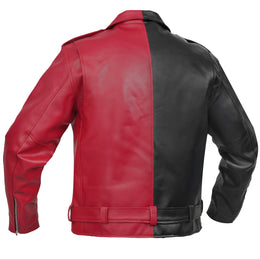 Void Ember Men’s Faux Leather Motorcycle Jacket