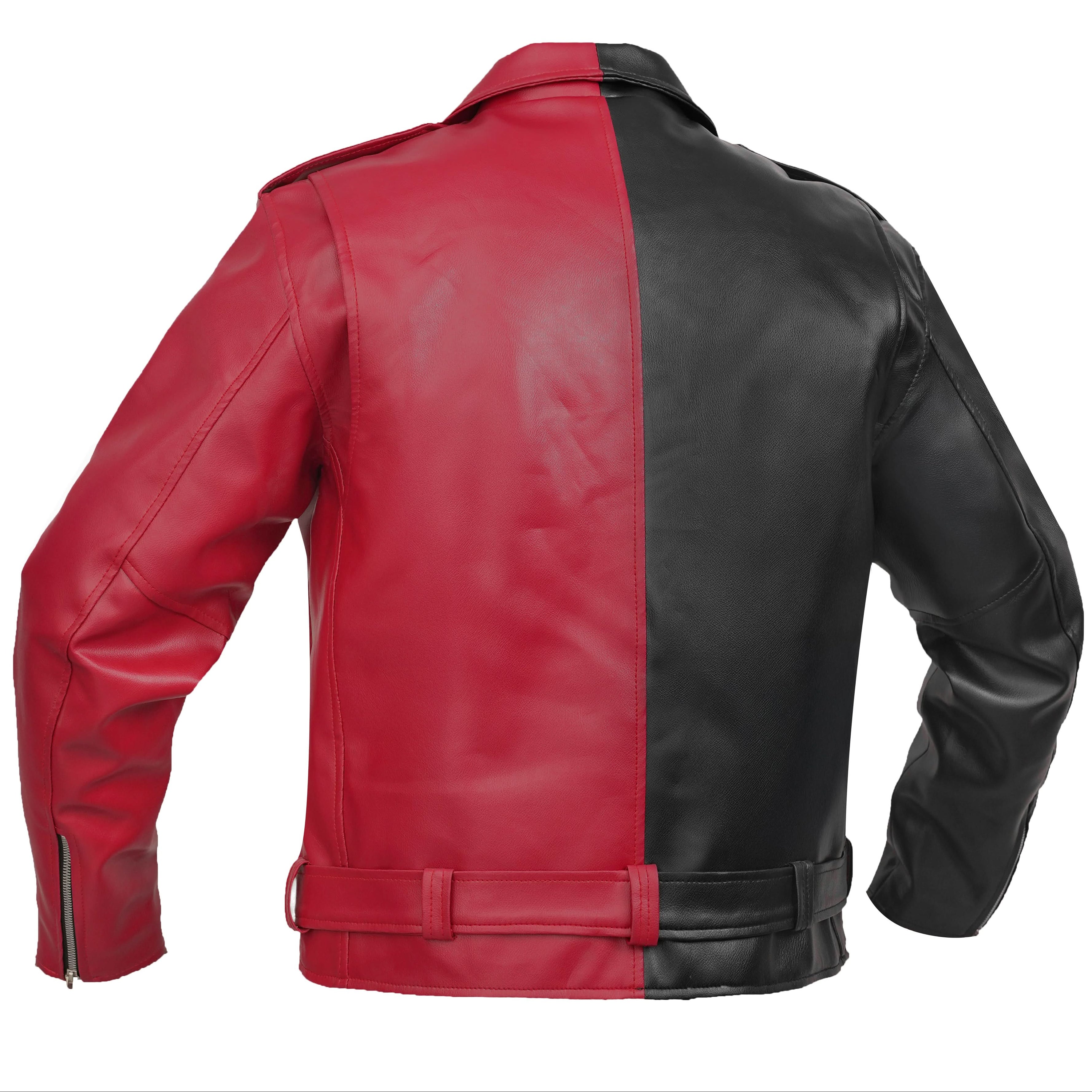 Void Ember Men’s Faux Leather Motorcycle Jacket