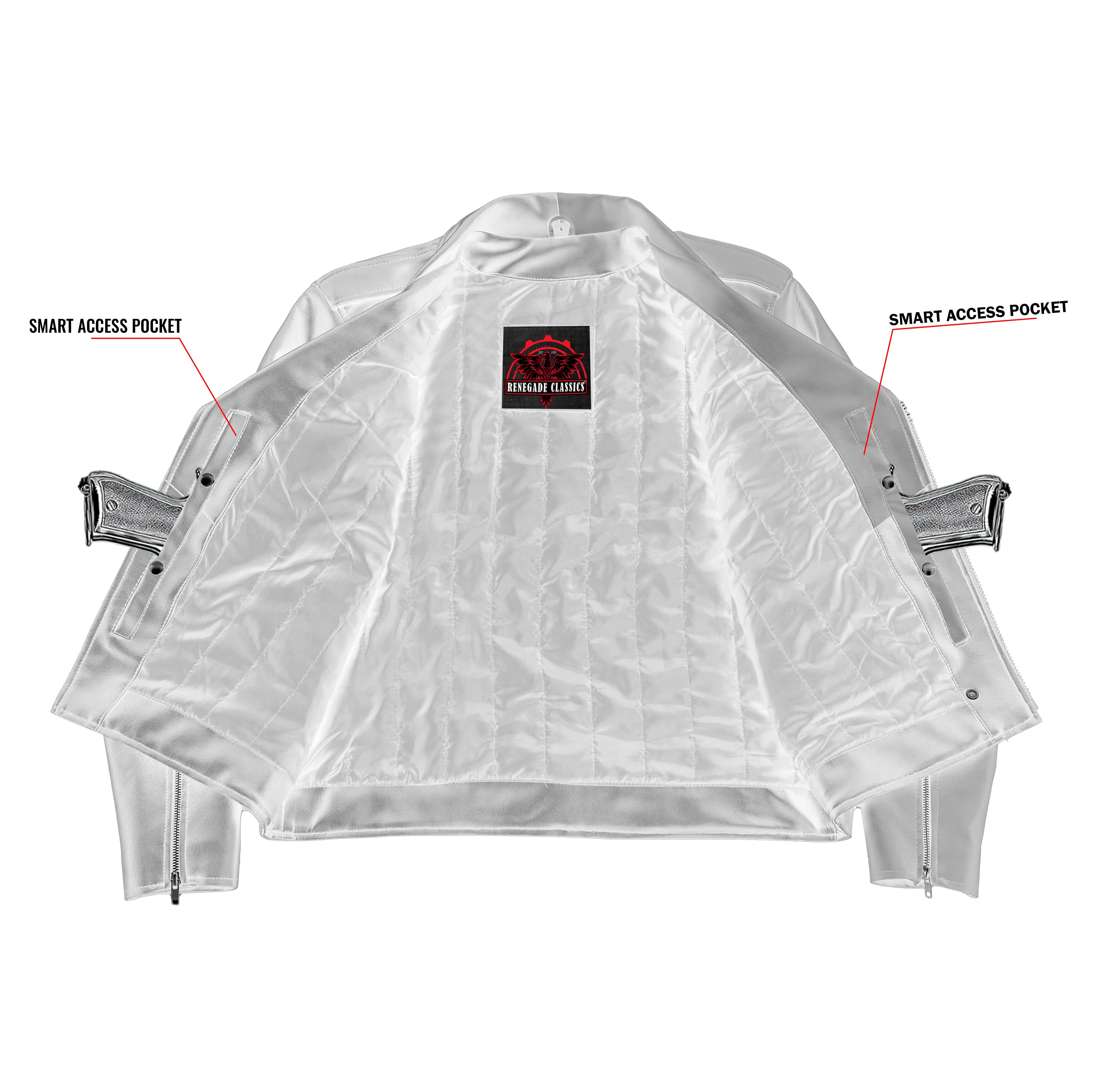 Void Ember Men’s Faux Leather Motorcycle Jacket