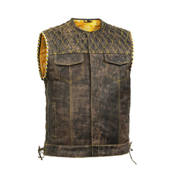 Ironhide Men’s Leather Vest