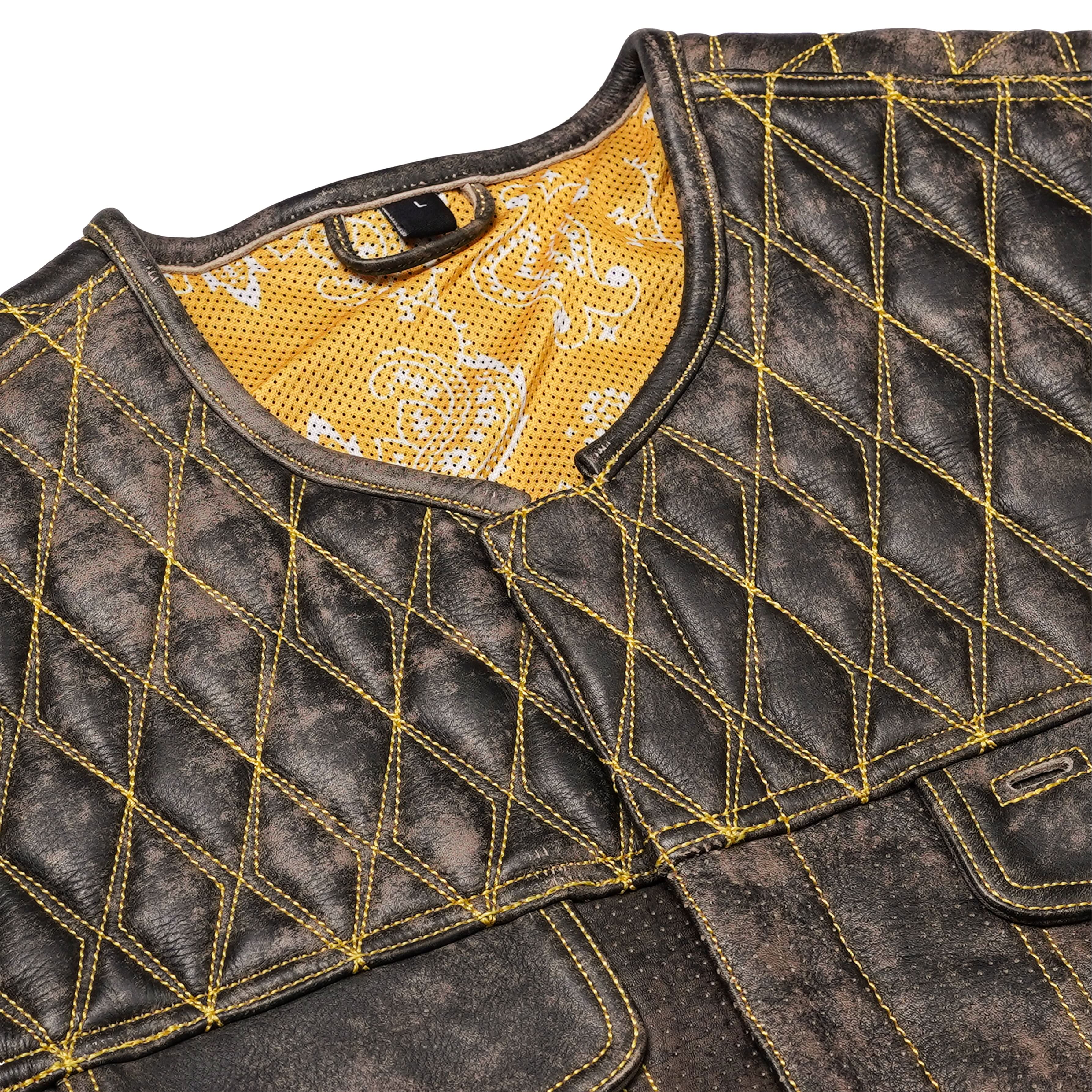 Ironhide Men’s Leather Vest