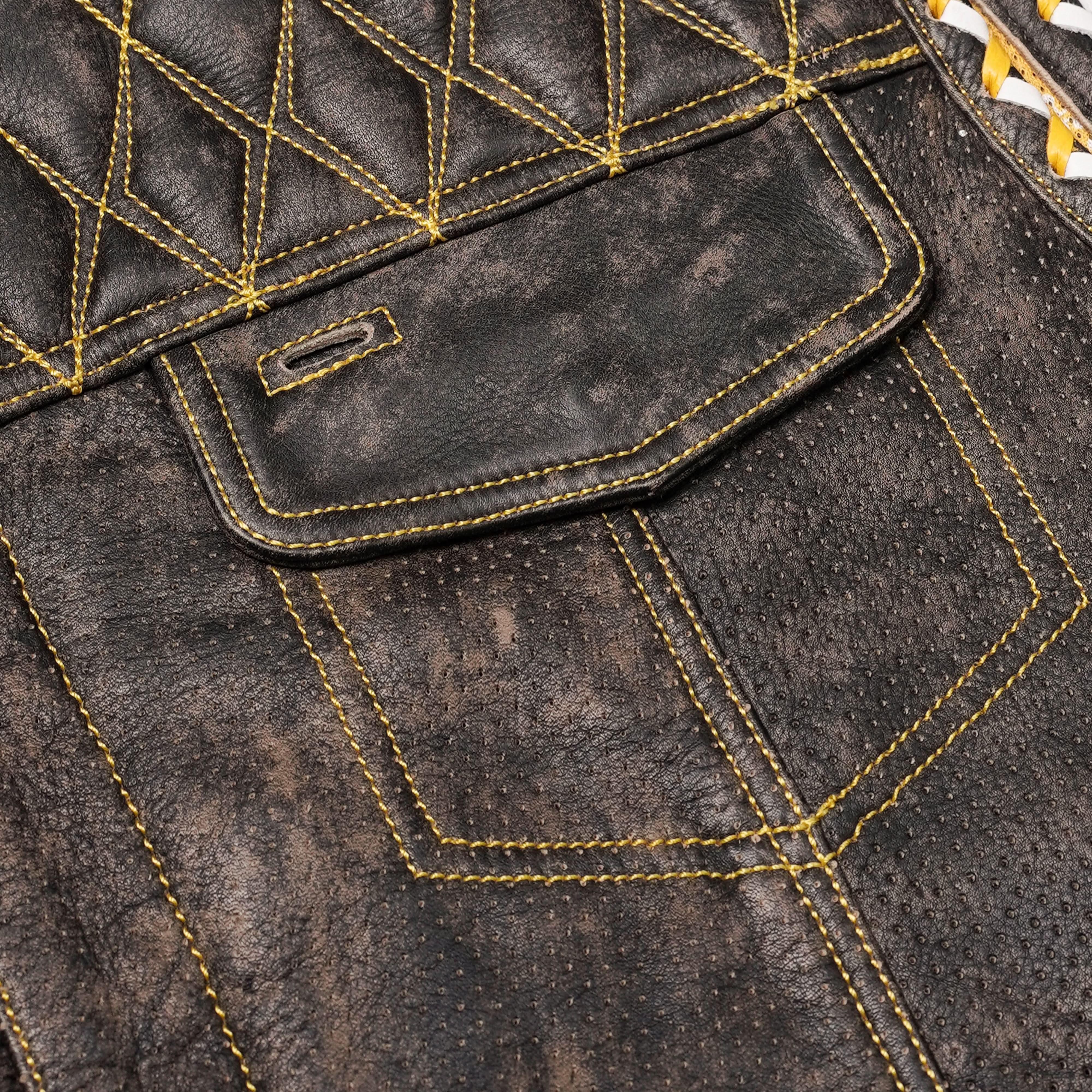 Ironhide Men’s Leather Vest