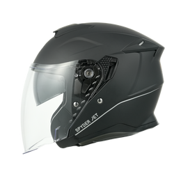 D.O.T. & ECE Daytona Spyder Jet- Dull Black