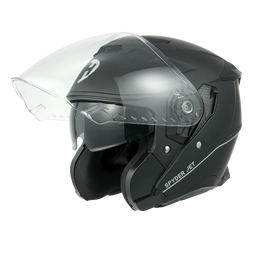 D.O.T. & ECE Daytona Spyder Jet- Dull Black