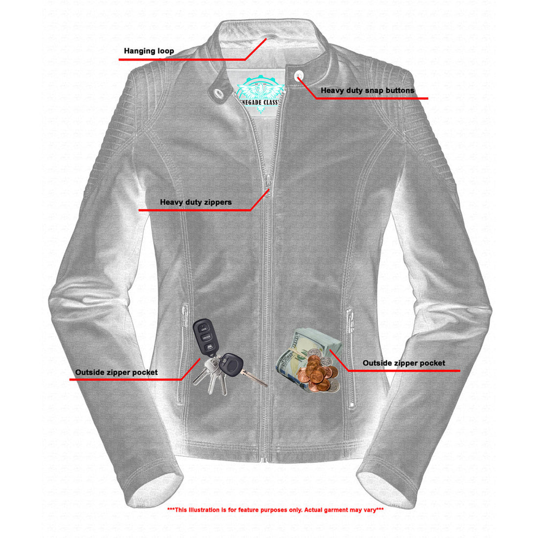 Scarlet Rider Cabernet Womens Red Leather Jacket