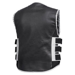 Zephyra Women's Leather Vest