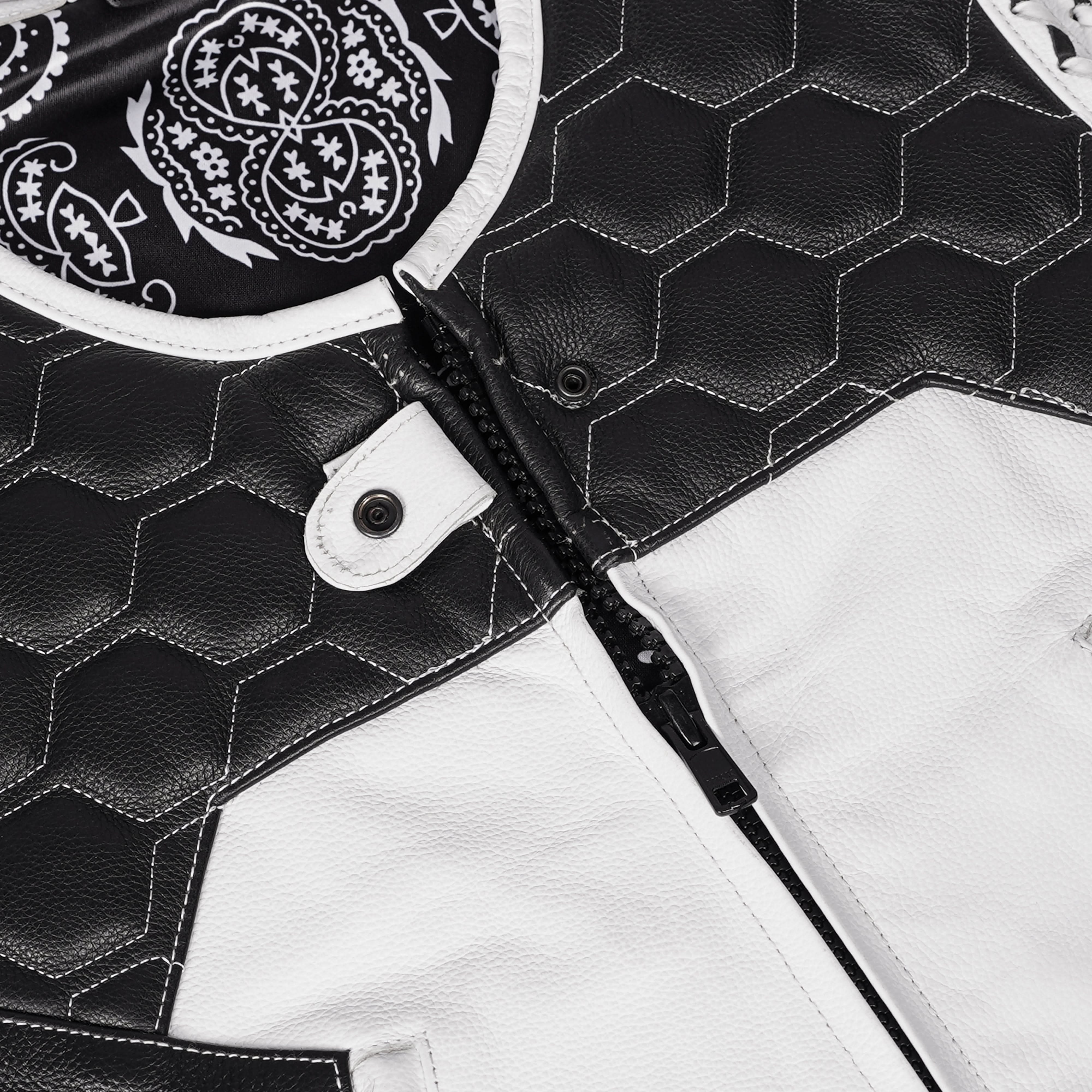 Zephyra Women's Leather Vest