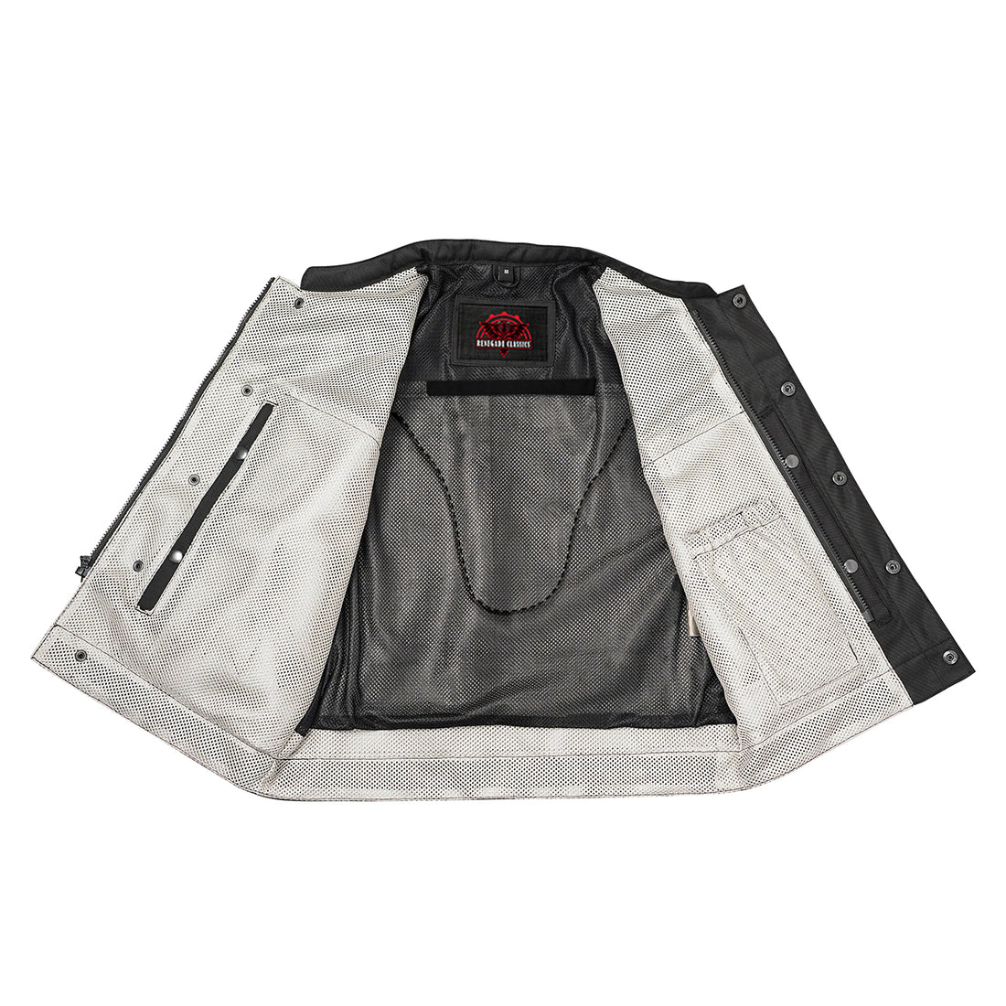 Blaze Men’s Motorcycle Mesh Vest