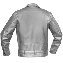 Iron Phantom Men’s Faux Leather Motorcycle Jacket