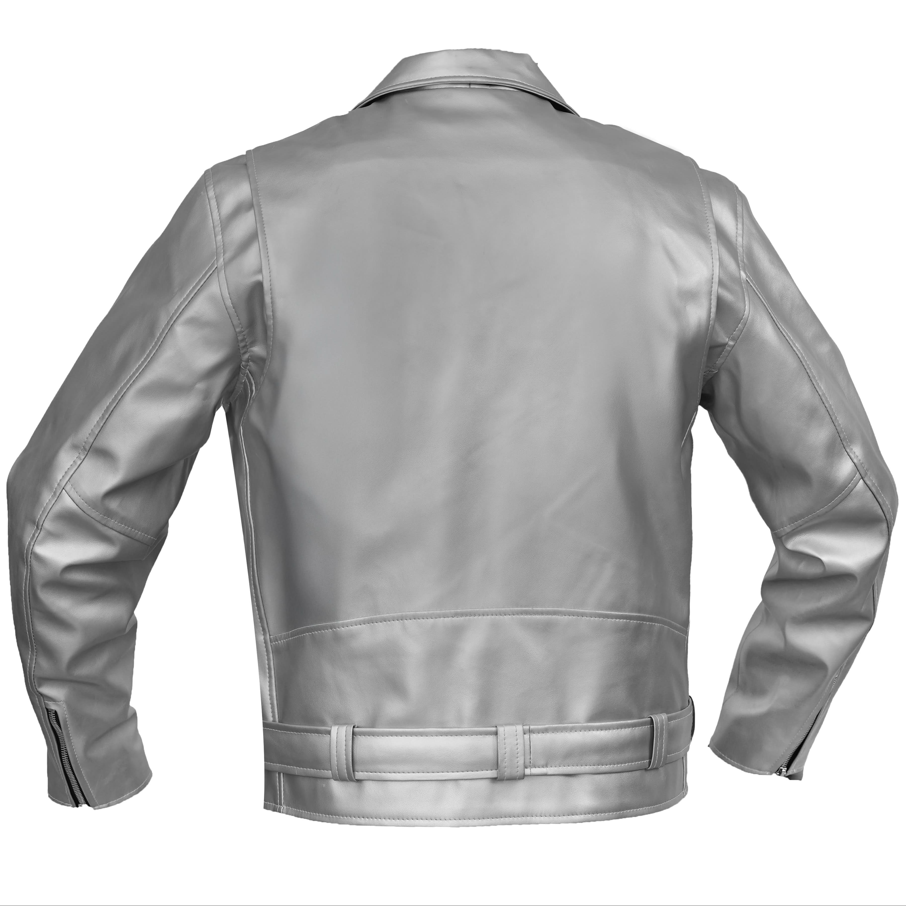 Iron Phantom Men’s Faux Leather Motorcycle Jacket