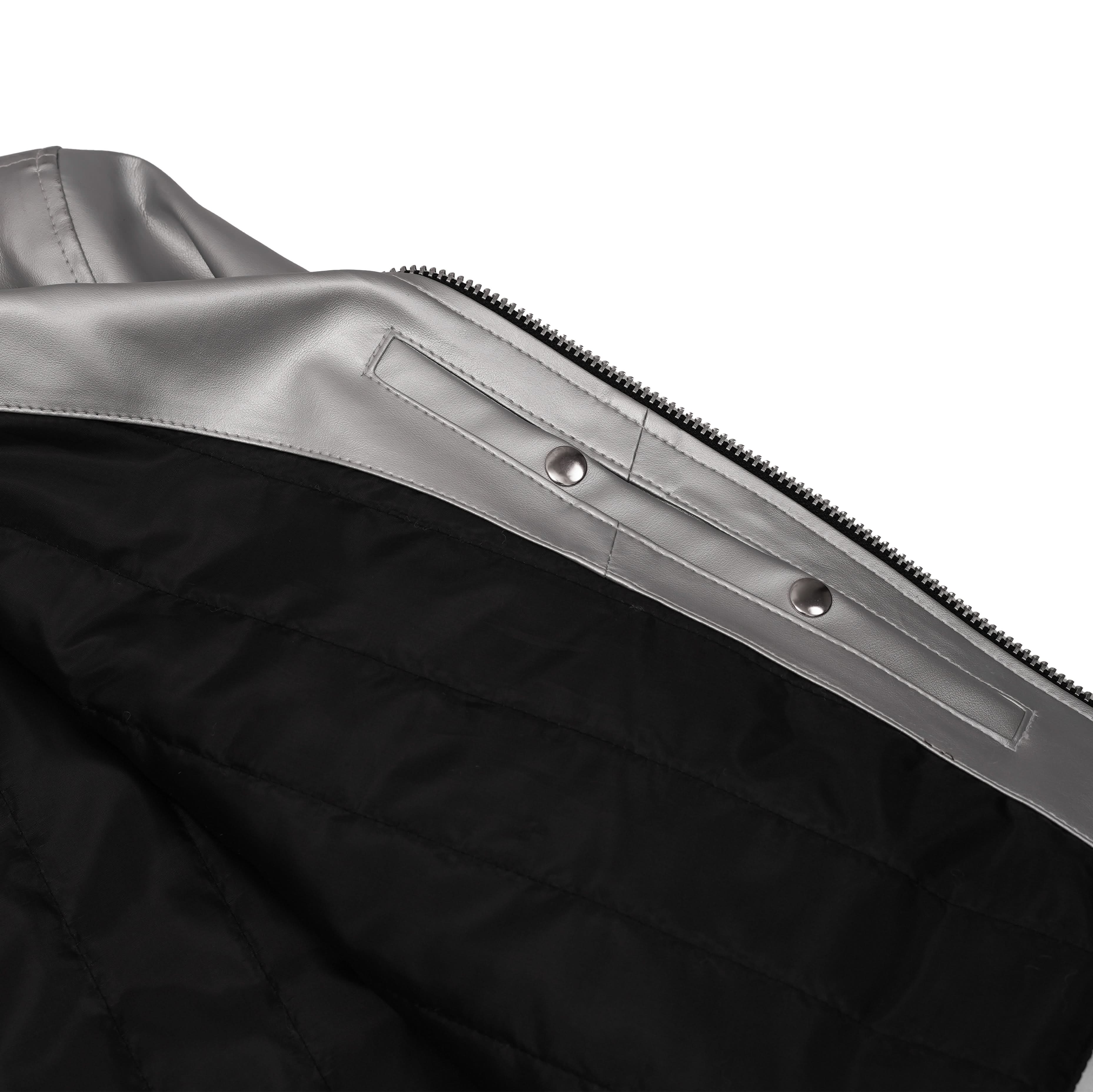 Iron Phantom Men’s Faux Leather Motorcycle Jacket