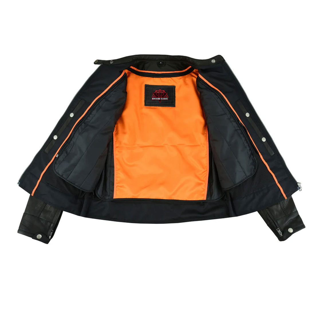 ThrottleQueen  Women's Leather Motorcycle Vest