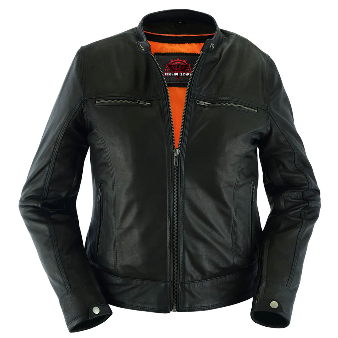 ThrottleQueen  Women's Leather Motorcycle Vest