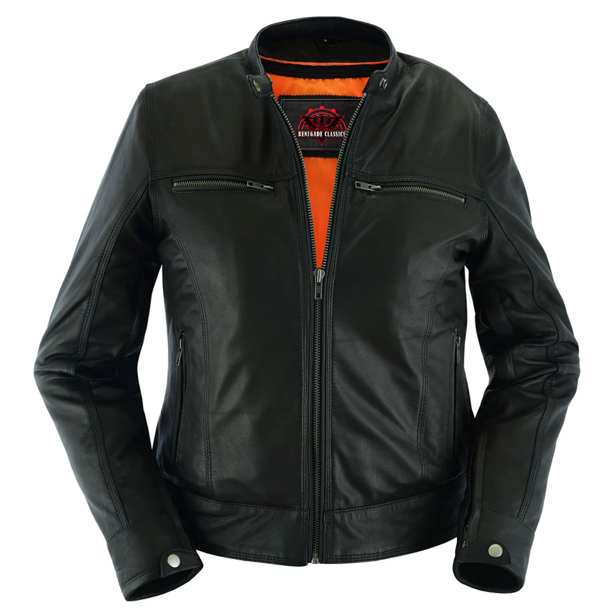 ThrottleQueen  Women's Leather Motorcycle Jacket