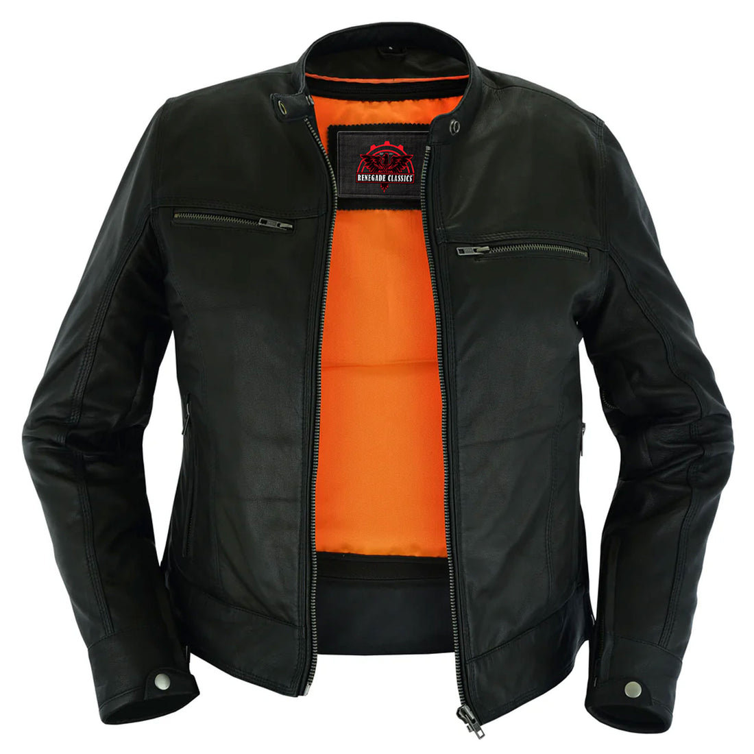 ThrottleQueen  Women's Leather Motorcycle Vest