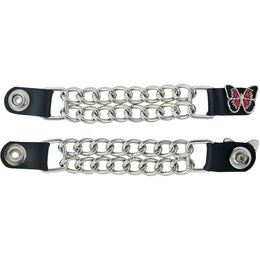 VE155RD Vest Extender - Butterfly Red Vest Extenders Warhawk Customs