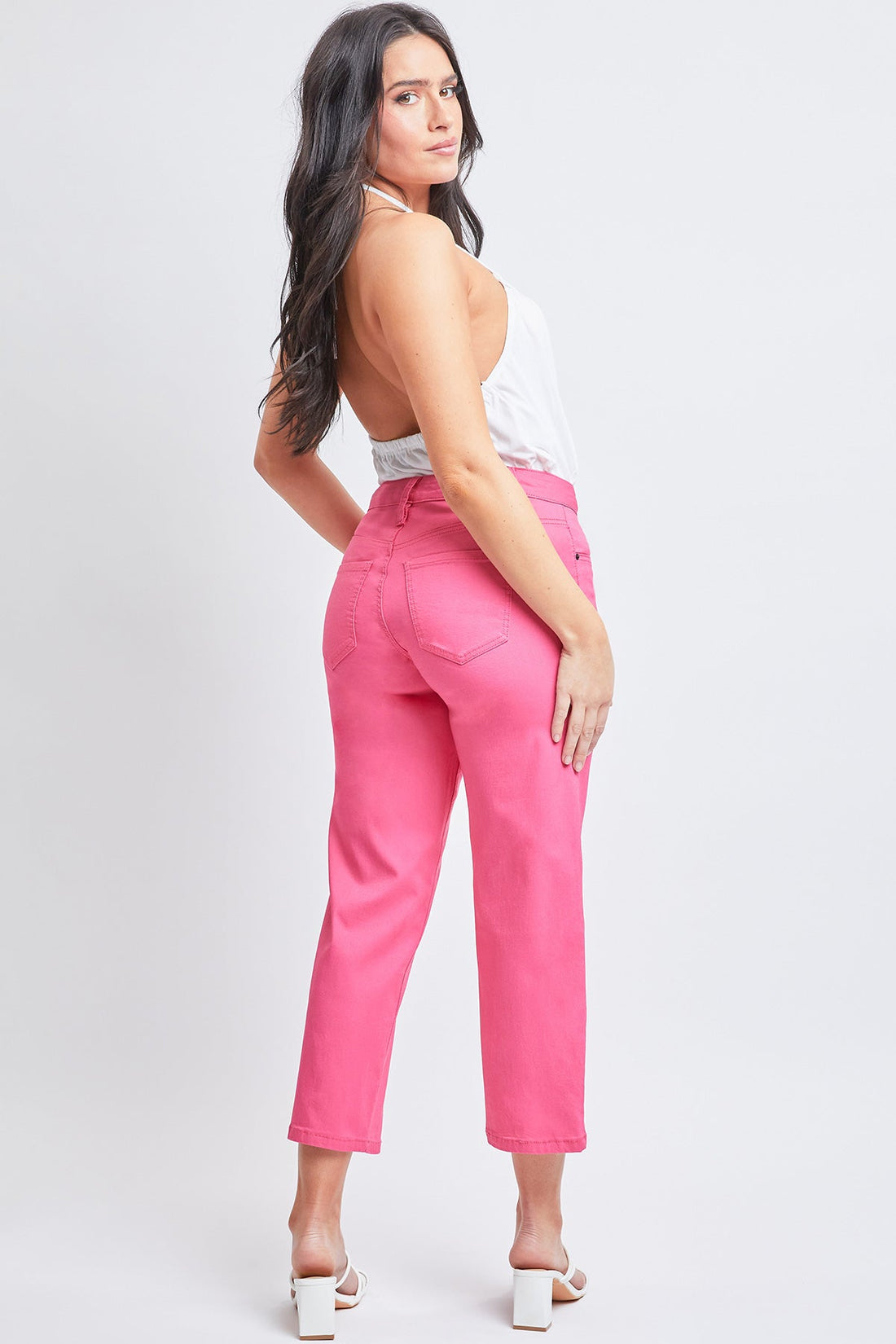 Women's Hyperstretch Cropped Wide Leg Pants