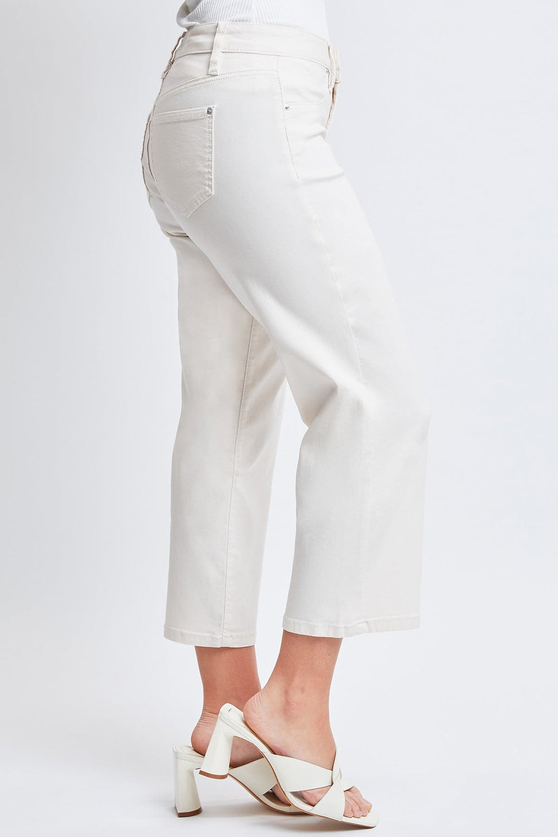 Women's Hyperstretch Cropped Wide Leg Pants