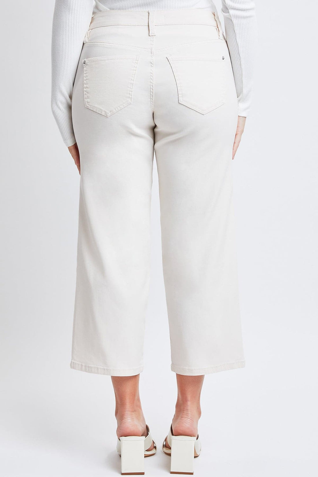 Women's Hyperstretch Cropped Wide Leg Pants