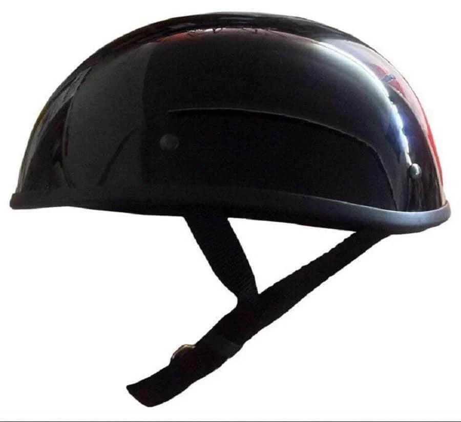 Blister Original-Small Low Profile Micro DOT Beanie Half Helmet Helmets Micro Dot Helmet Company 2XS Gloss Black