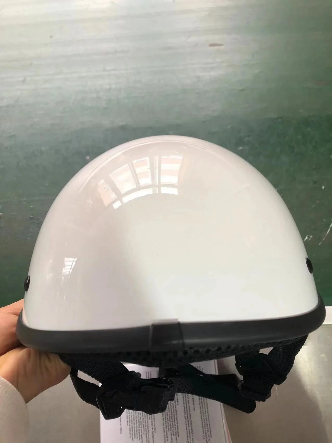 Blister Original-Small Low Profile Micro DOT Beanie Half Helmet Helmets Micro Dot Helmet Company 2XS White