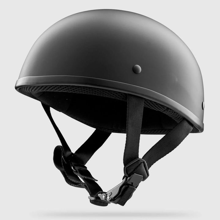 Blister Original-Small Low Profile Micro DOT Beanie Half Helmet Helmets Micro Dot Helmet Company 2XS Flat Black