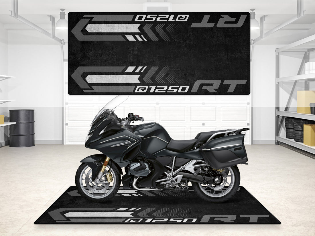 Designed Pit Mat for BMW R125 RT Motorcycle - MM7283