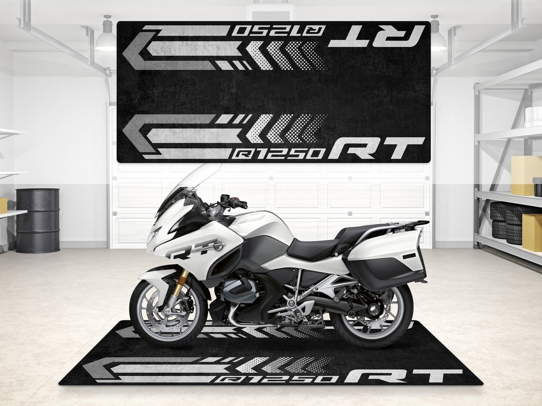 Designed Pit Mat for BMW R125 RT Motorcycle - MM7283