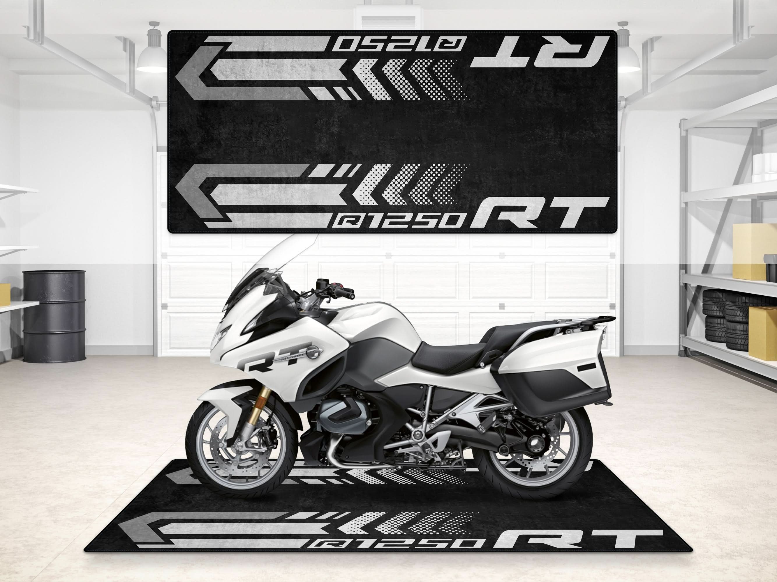 Designed Pit Mat for BMW R125 RT Motorcycle - MM7283